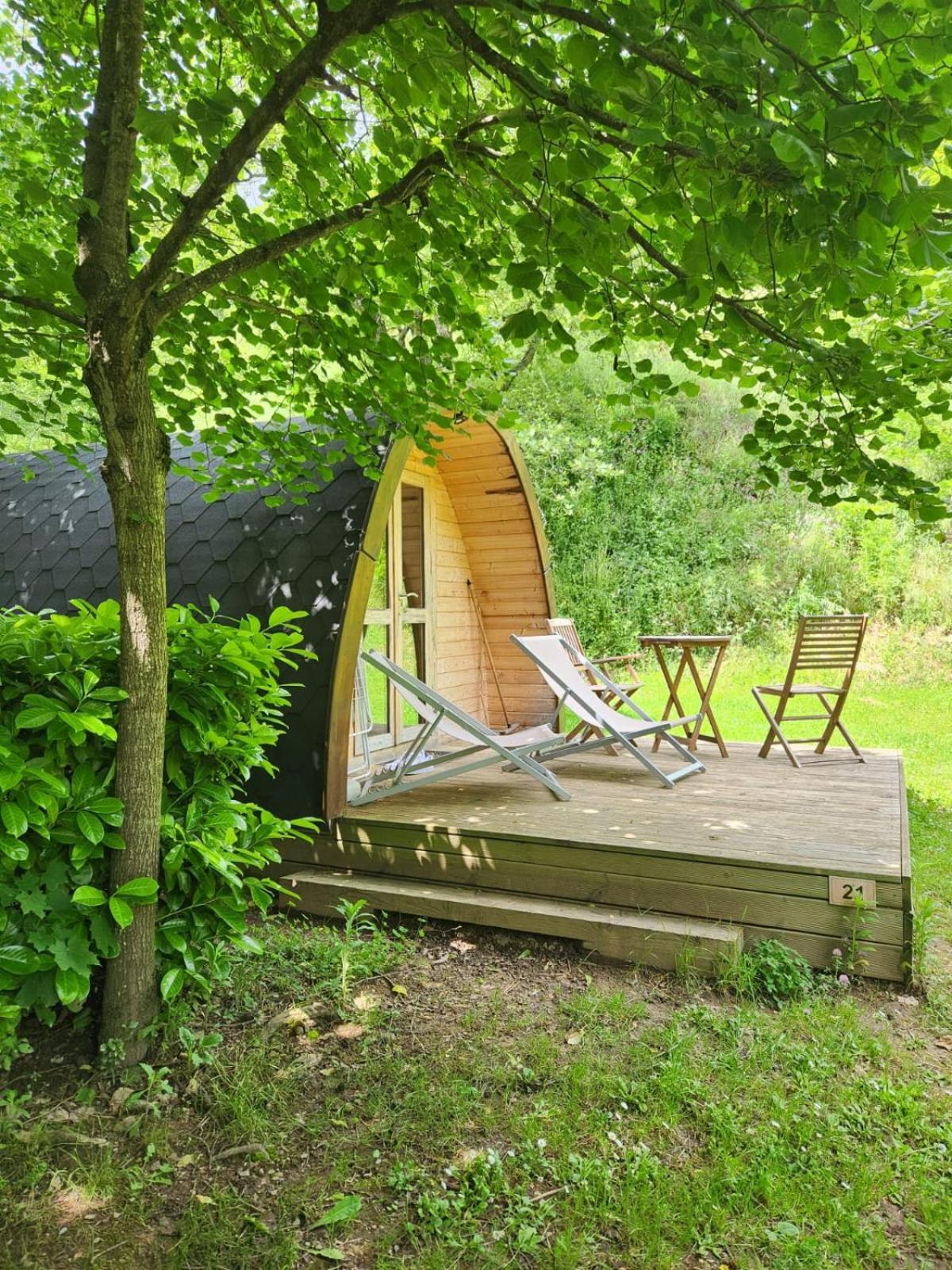 Camping Les Berges Du Doux Colombier-le-Vieux エクステリア 写真